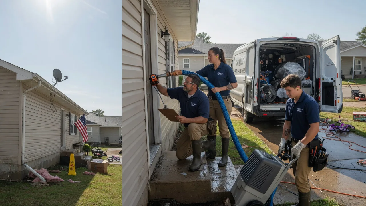 Ceiling Water Damage Restoration in Davidson, NC near me